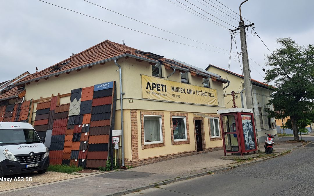 APETI TETŐFEDŐ Szakkereskedés